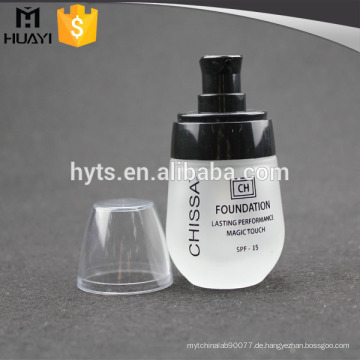 30ml gefrostet kosmetische Glas Lotion Flasche